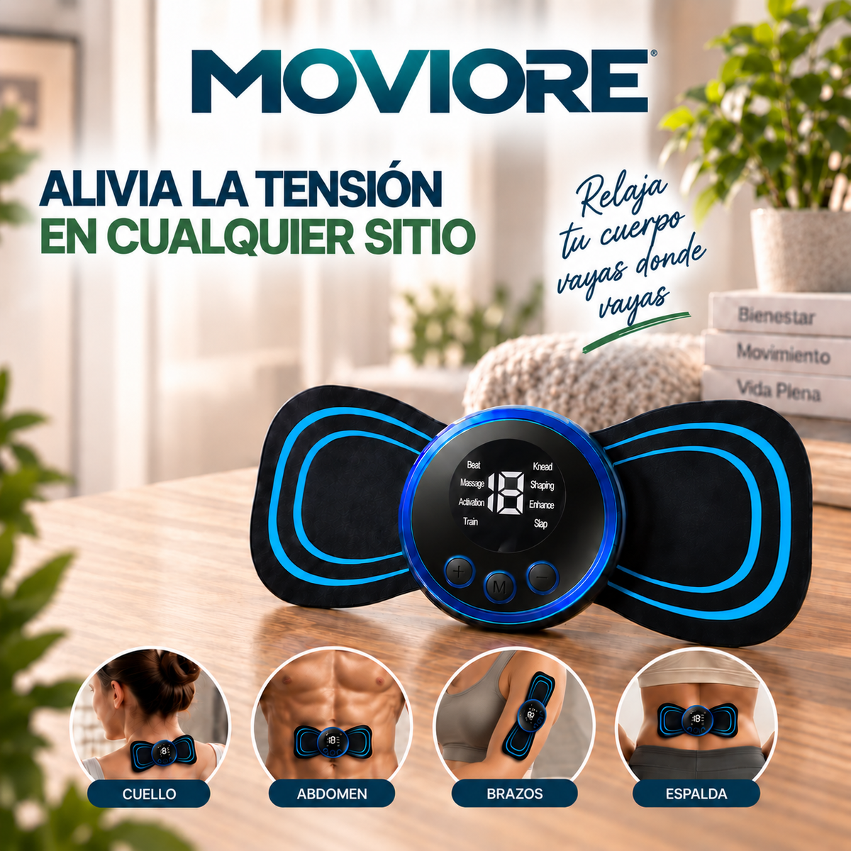 Masajeador muscular portátil