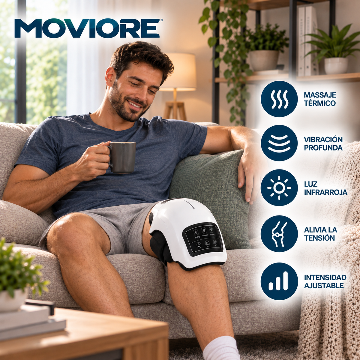 Masajeador de Rodillas con vibración